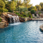 Waterfall Feature Installation in Sugar Land